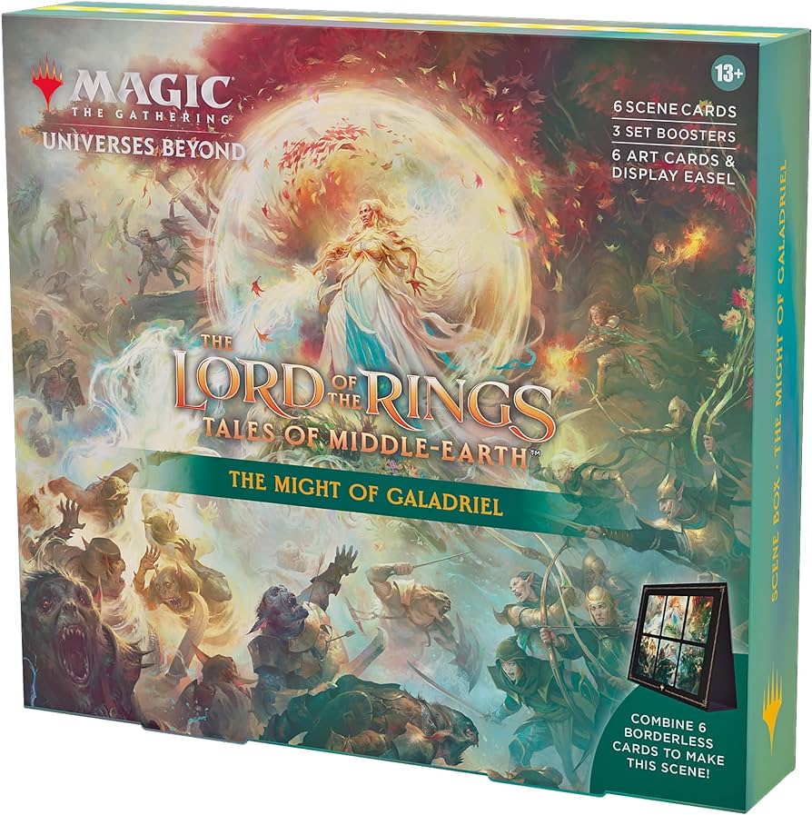 Magic The Gathering: Universes Beyond - The Lord Of The Rings Tales Of Middle-Earth (Scene Box 4 Set)