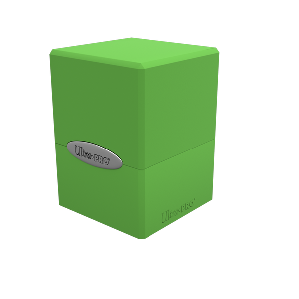 Deck Box Classic Satin Cube - Lime Green