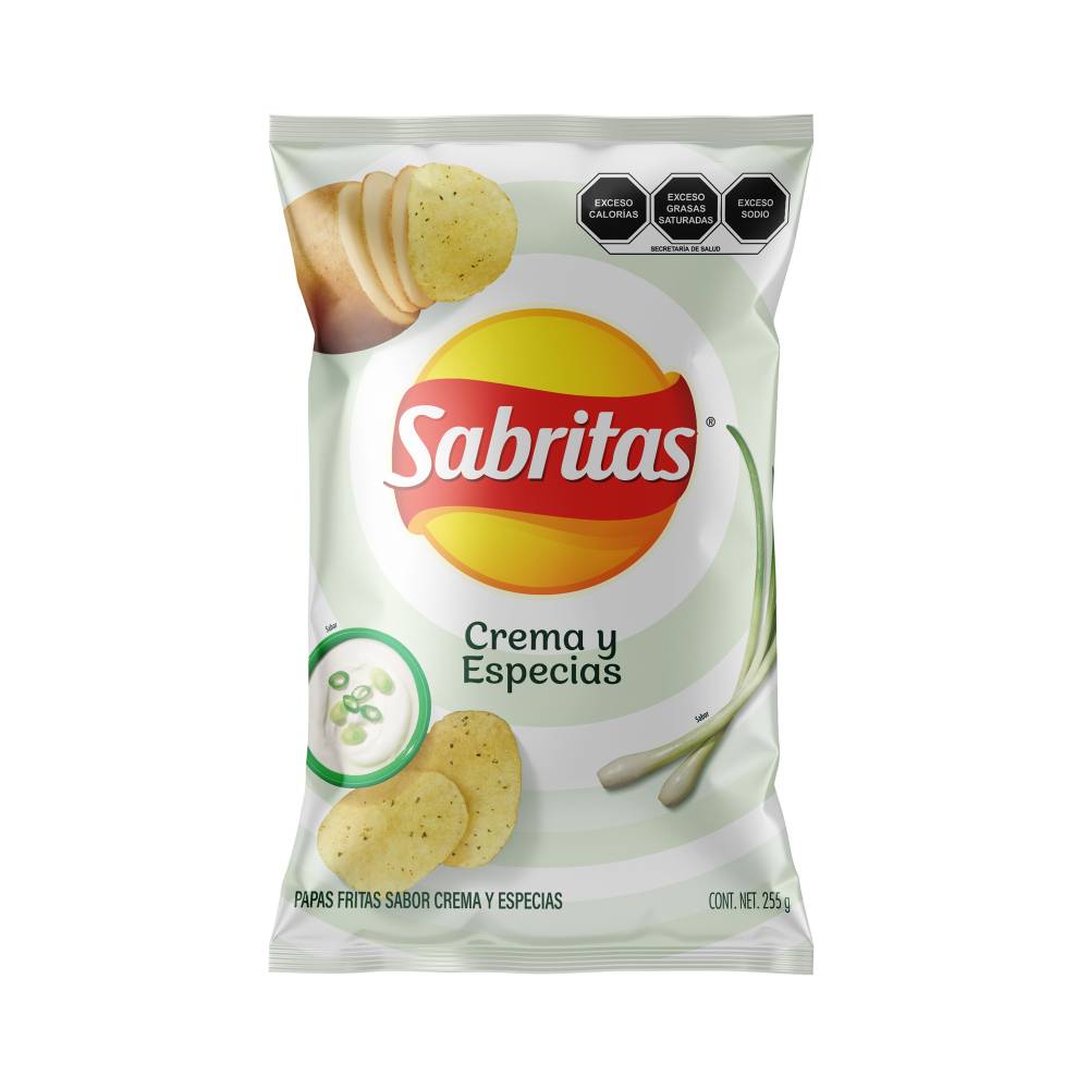 SABRITAS CREMA Y ESPECIAS