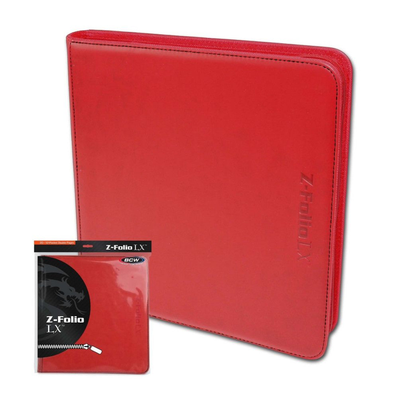 Carpeta Z-Folio 12-Pocket LX Album - Rojo