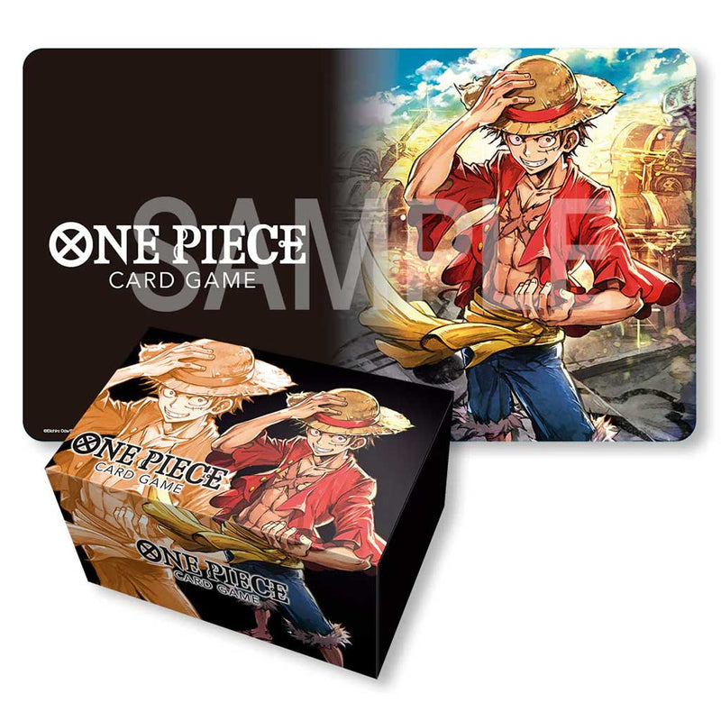 Playmat And Storage Box Set -Monkey D. Luffy-