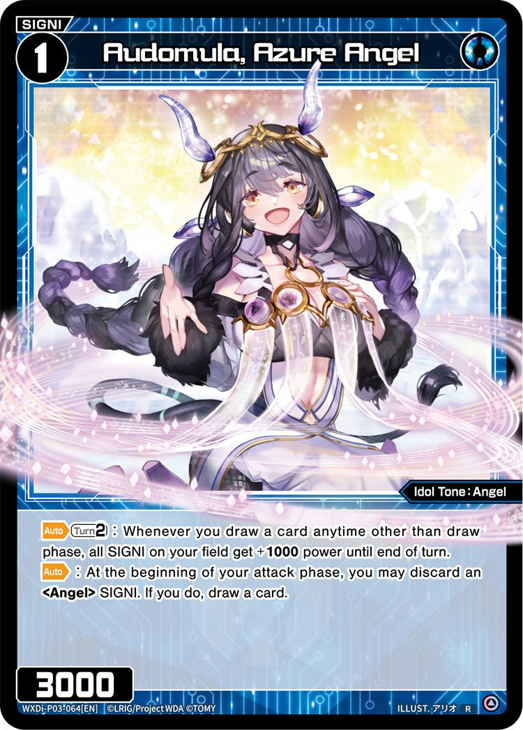 Audomula, Azure Angel (WXDi-P03-064) [Standup Diva]