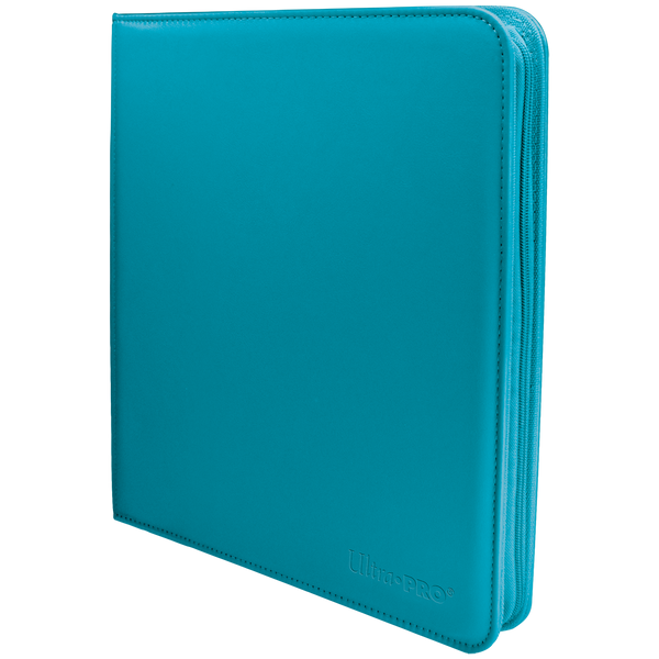 Carpeta PRO-Binder Vivid de 12 bolsillos con cremallera - Verde Azulado