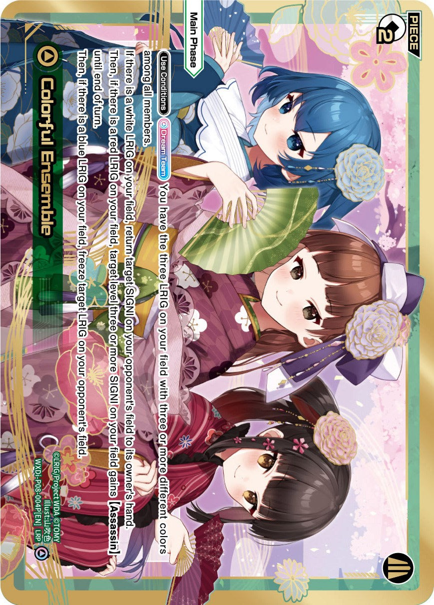 Colorful Ensemble (WXDi-P08-004P[EN]) [Spread Diva]