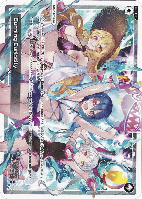Burning Curiosity (Prerelease Party) (WXDi-D08-012[EN]) [Promo Cards]