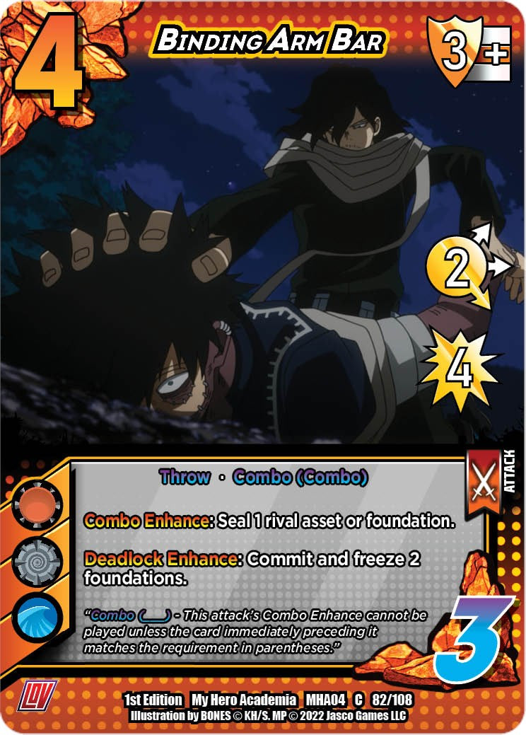 Binding Arm Bar [League of Villains Unlimited]