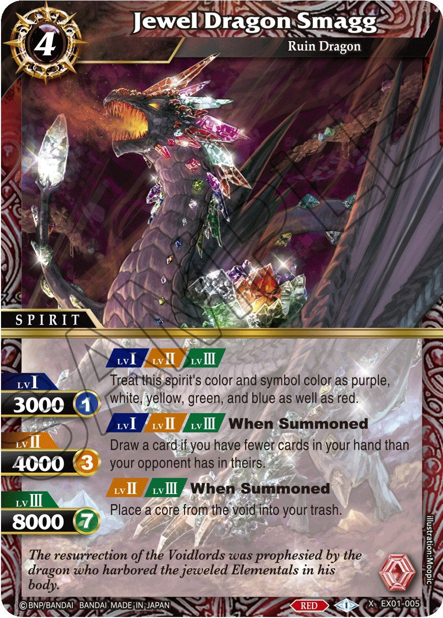 Jewel Dragon Smagg (EX01-005) [Expansion Set 01: Elemental Spark]