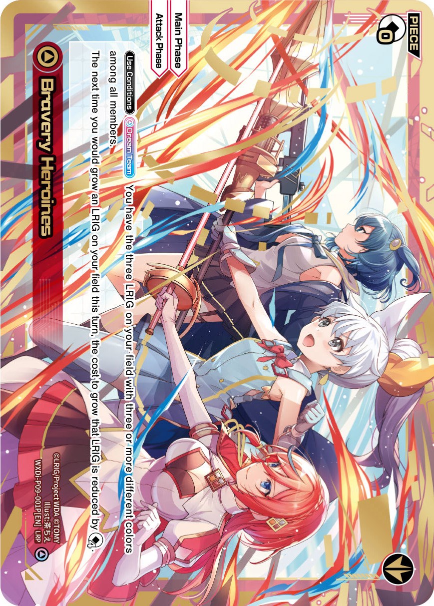 Bravery Heroines (WXDi-P09-001P[EN]) [Conflated Diva]