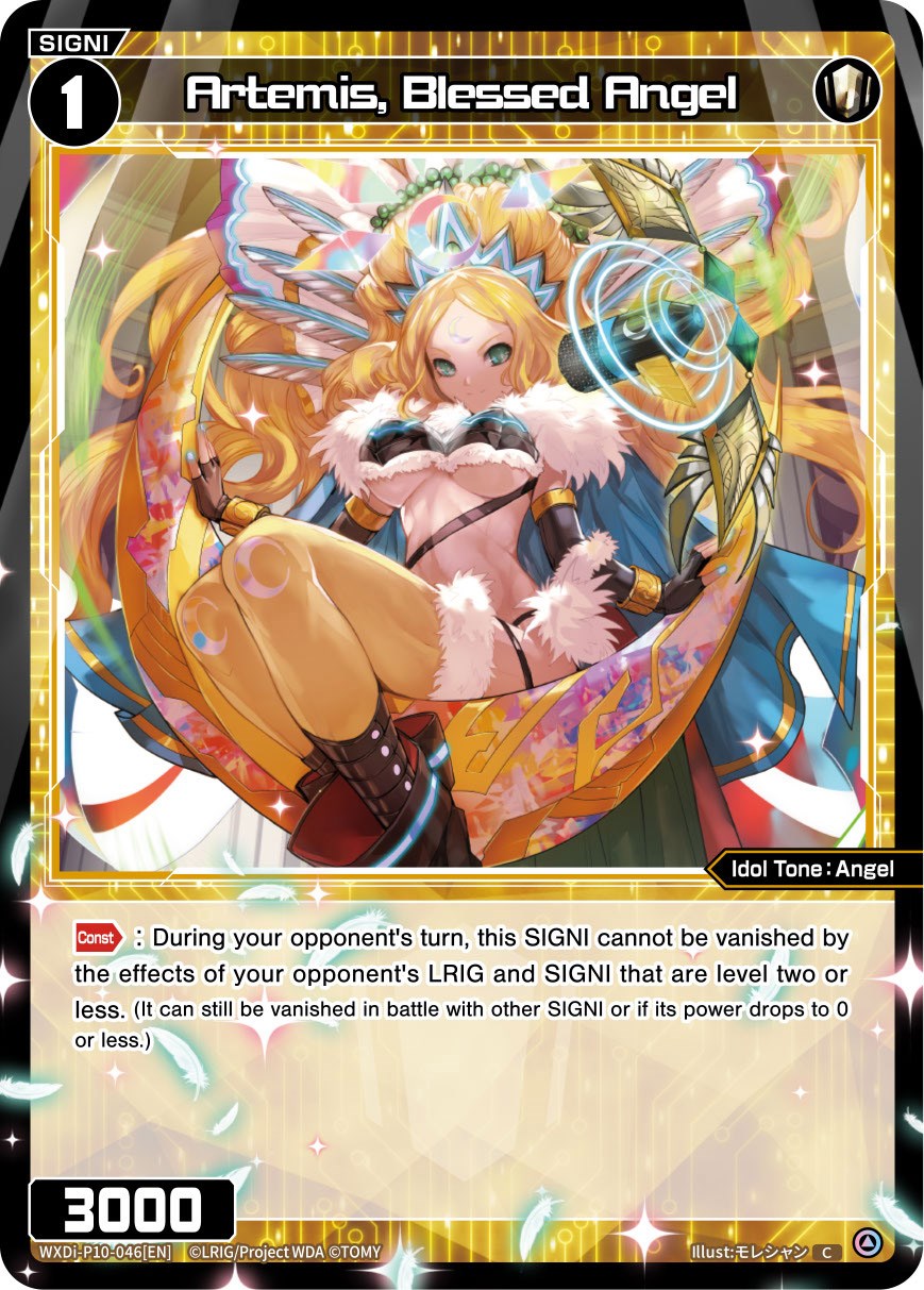 Artemis, Blessed Angel (WXDi-P10-046[EN]) [Prismatic Diva]