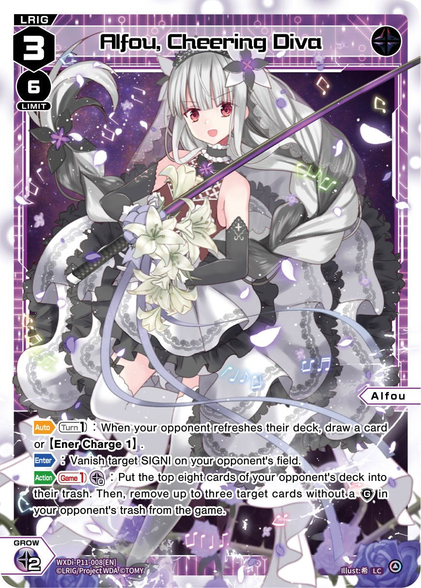 Alfou, Cheering Diva (WXDi-P11-008[EN]) [Reunion Diva]