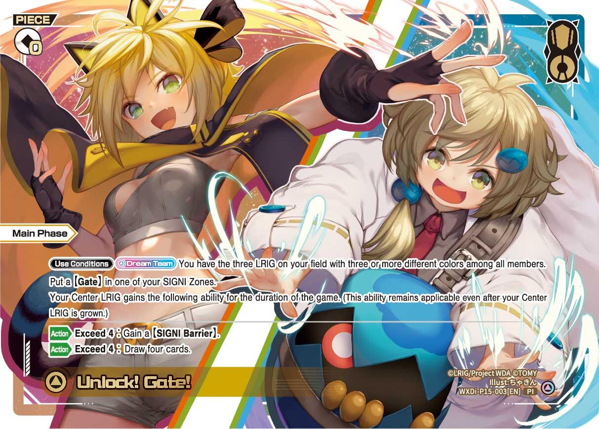 Unlock! Gate! (WXDi-P15-003[EN]) [Divisions DIVA]