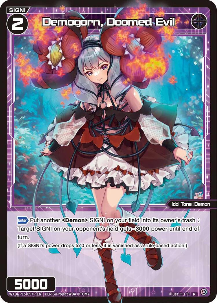 Demogorn, Doomed Evil (Parallel) (WXDi-P15-097P[EN]) [Divisions DIVA]