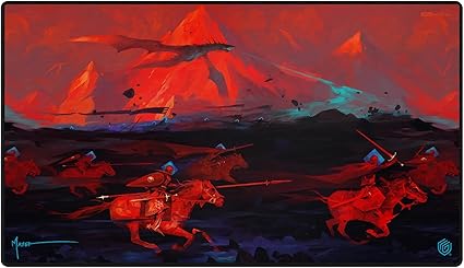 Ultimate Guard Play-Mat 2024 Exclusive - Dominik Mayer: Crowned with Fire