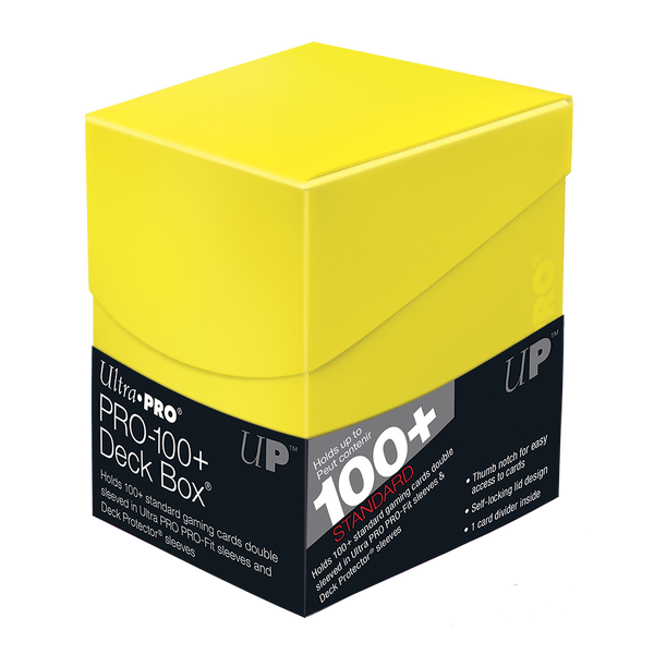 Deck Box Eclipse PRO 100+ Lemon Yellow