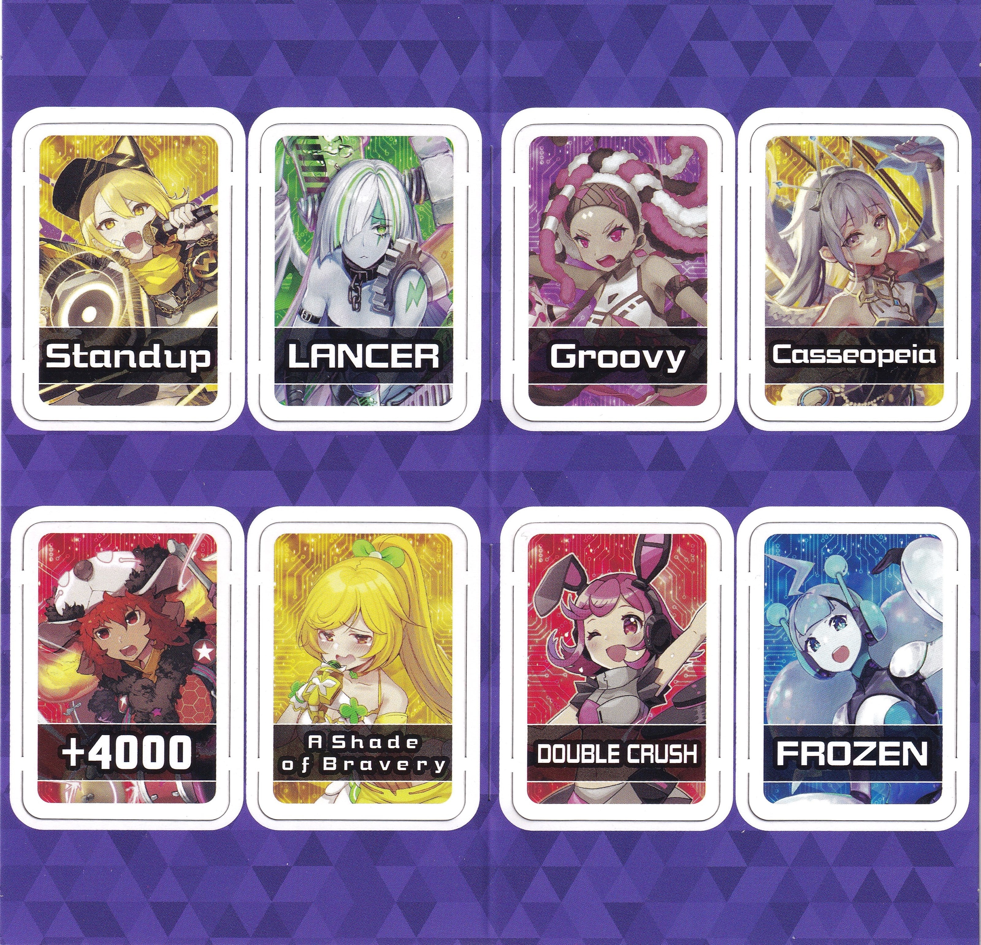 Changing Diva Punch Card Token Sheet [Changing Diva]