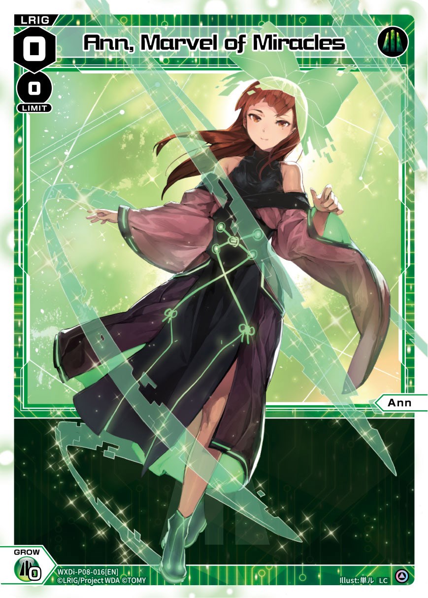 Ann, Marvel of Miracles (WXDi-P08-016[EN]) [Spread Diva]