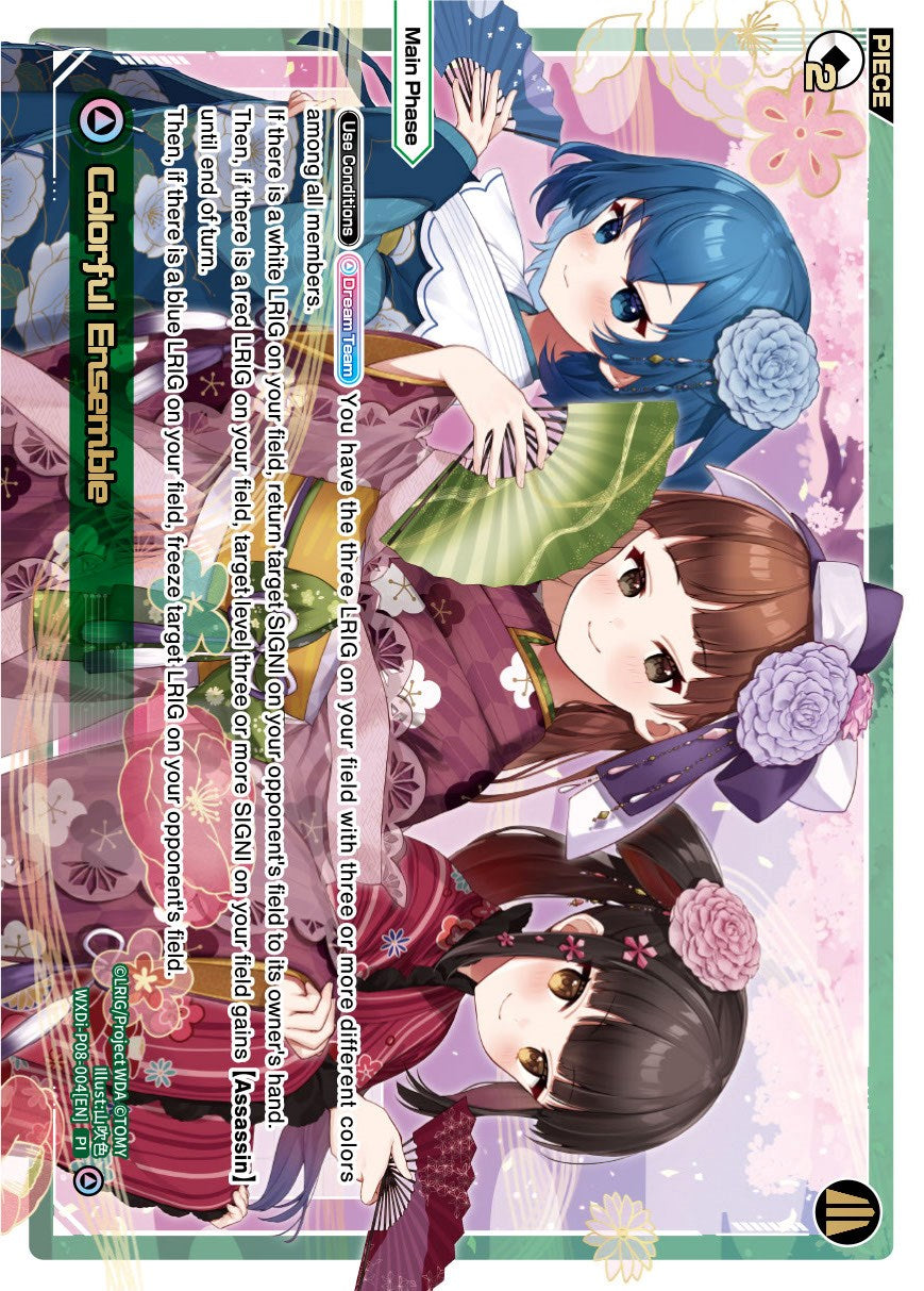 Colorful Ensemble (WXDi-P08-004[EN]) [Spread Diva]