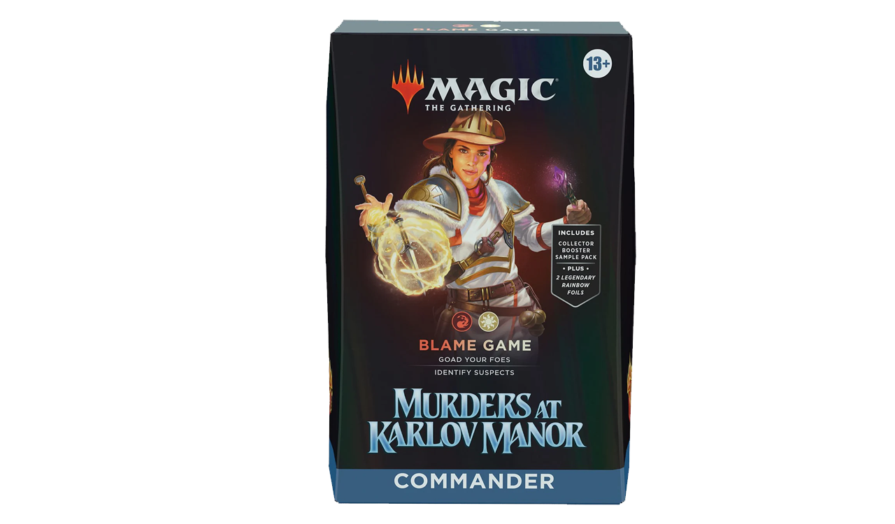 Magic The Gathering: Murders at Karlov Manor - Commander Deck (Blame Game)