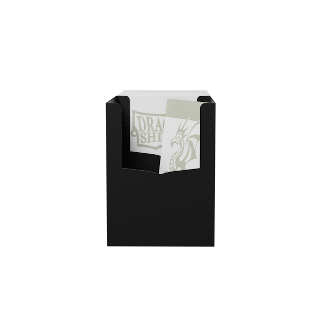 Deck Box Dragon Shield Double Shell - White/Black (Almacena 100+ Cartas)