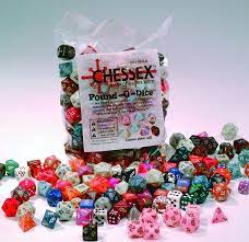 Chessex Pound O Dice, dados para juegos de rol