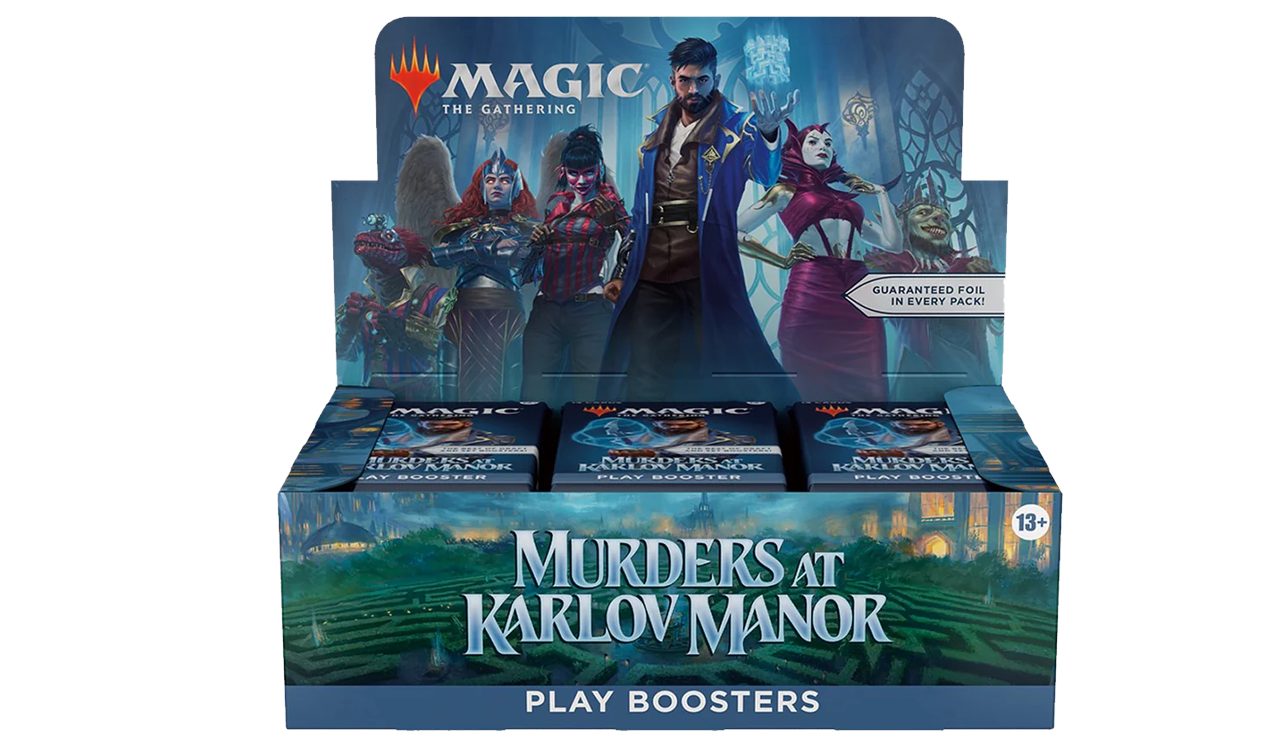 Magic The Gathering: Murders at Karlov Manor - Play Booster Display